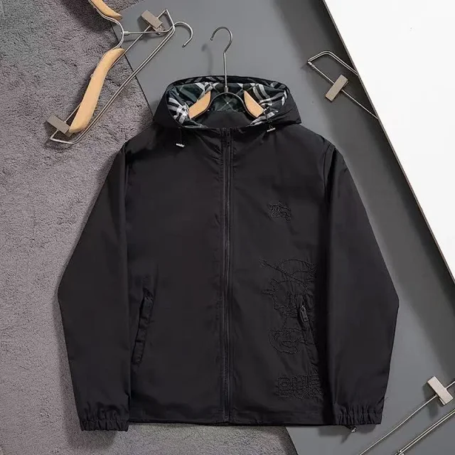Louis Vuitton Jackets Hooded zip-up patterned jacket product detail image 12