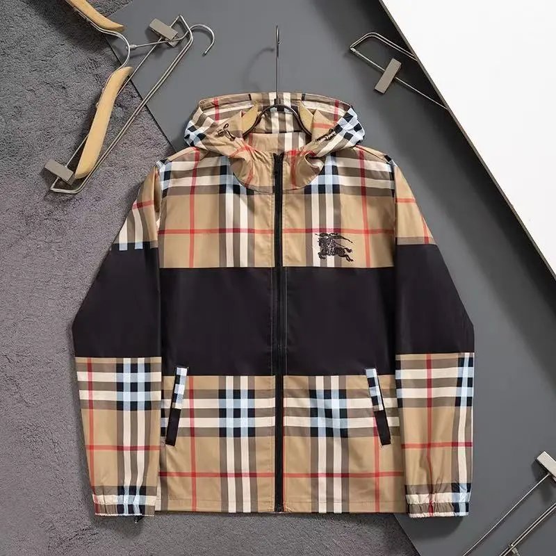 Louis Vuitton Jackets Hooded zip-up patterned jacket — 8