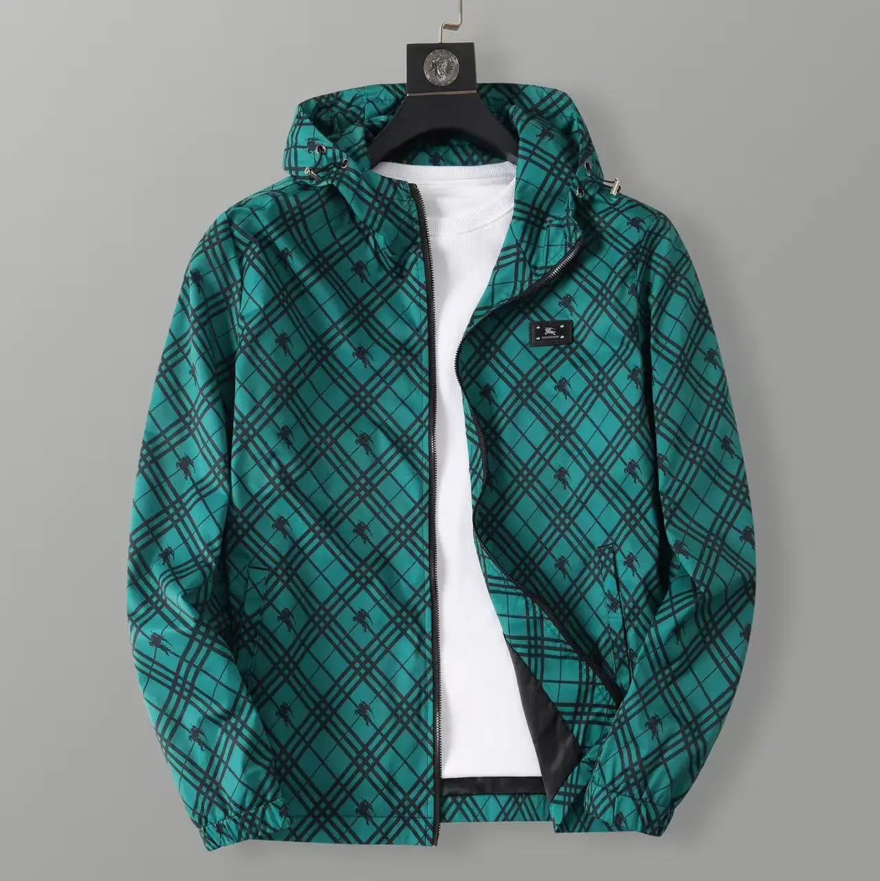 Louis Vuitton Jackets Hooded zip-up patterned jacket image 2
