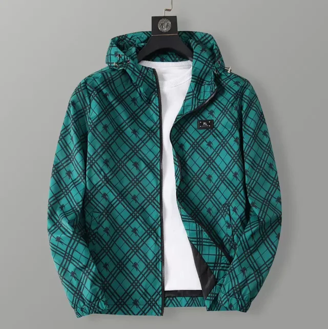 Louis Vuitton Jackets Hooded zip-up patterned jacket product detail image 2