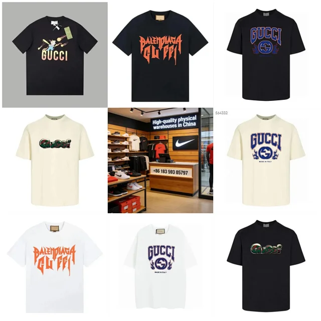 Gucci T-Shirts Graphic Print product detail image 3