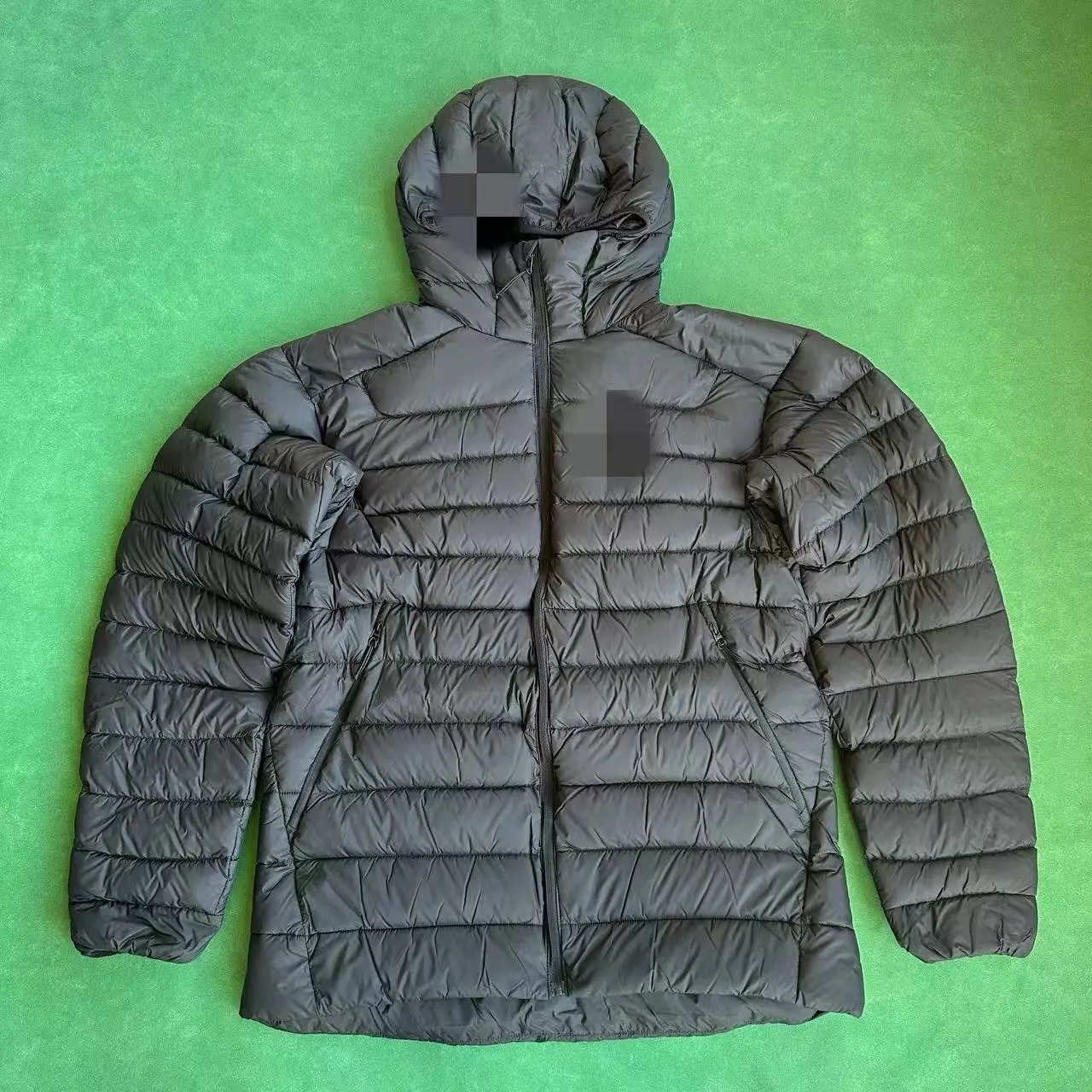 Cerium hooded down jacket black XS-XXL
