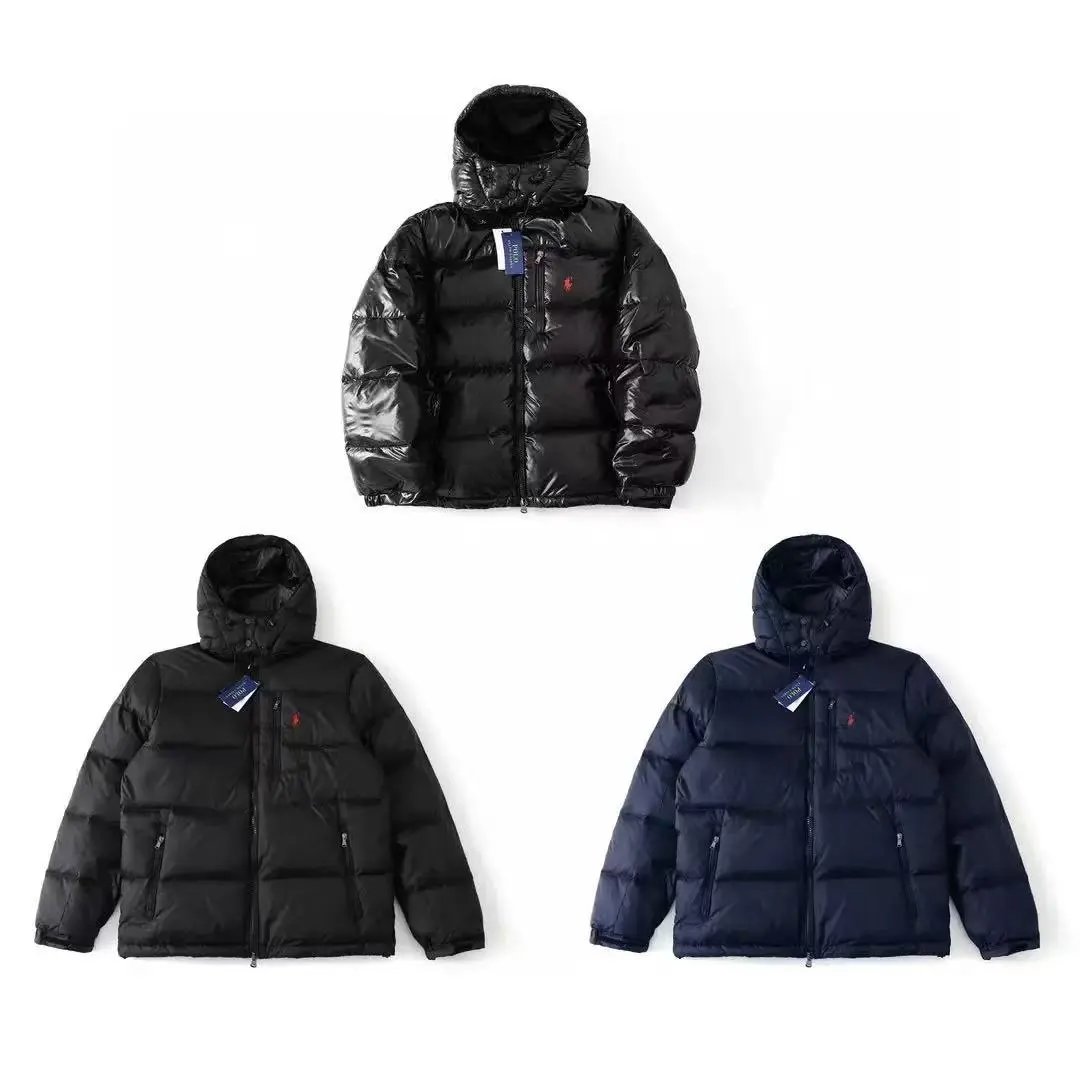 Winter thermal jacket, detachable cap, down jacket