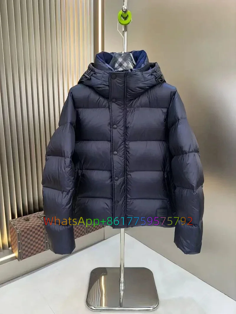 B Home Down Jacket Blue (Detachable)