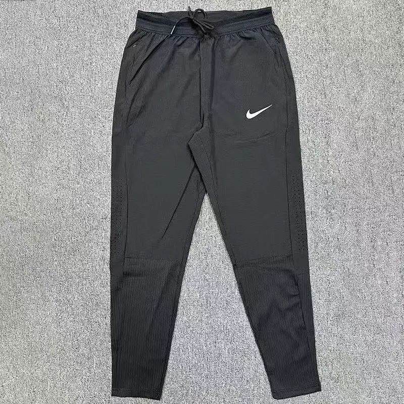 Threaded quick drying pants black single