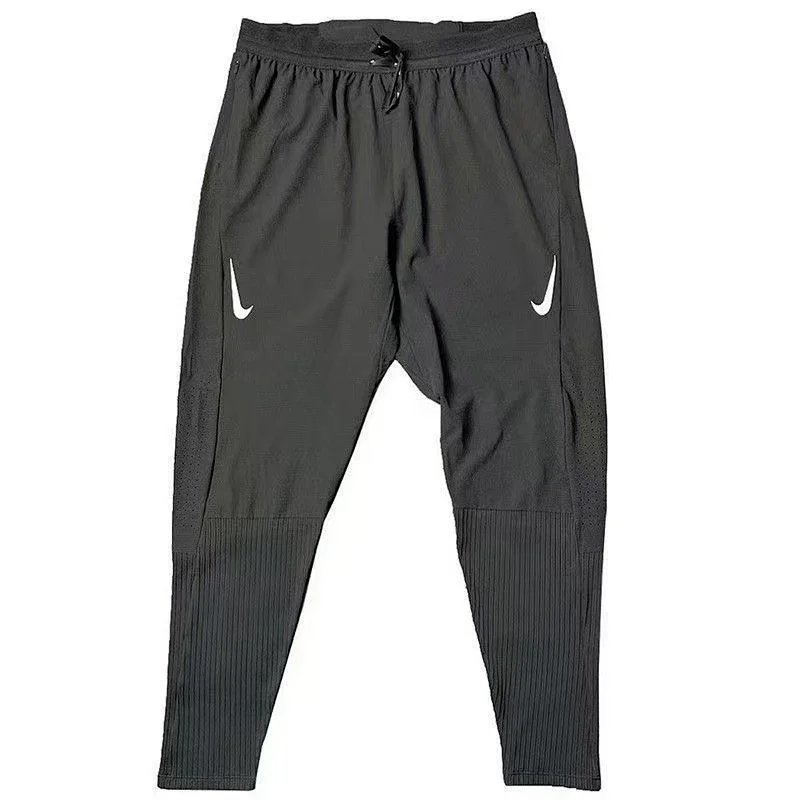 Threaded quick drying pants black double