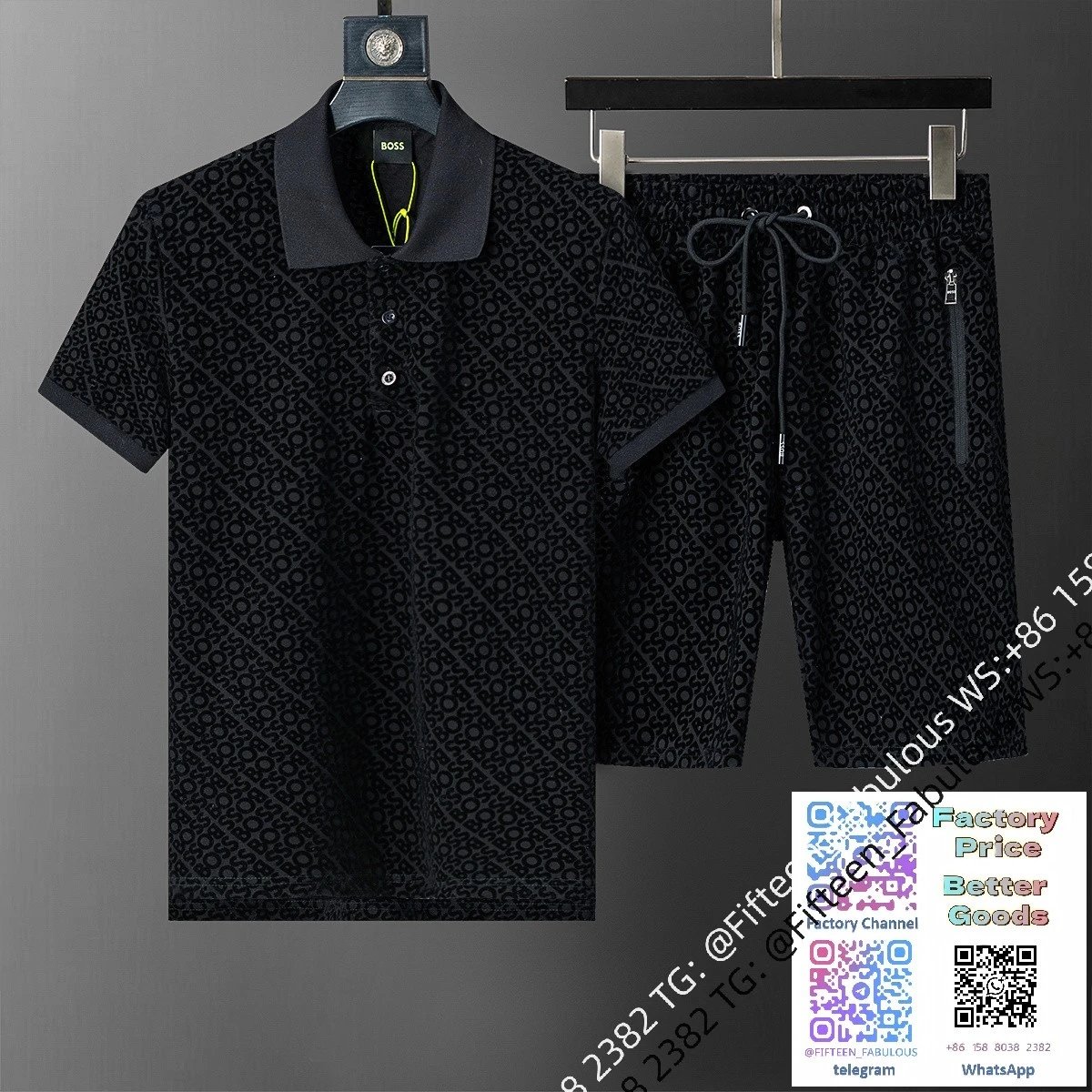 Boss Set 2-Piece Black