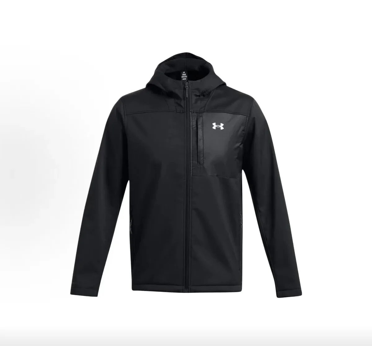 Under Armour Jackets Zip-up performance jacket — UA jacket with hat 1