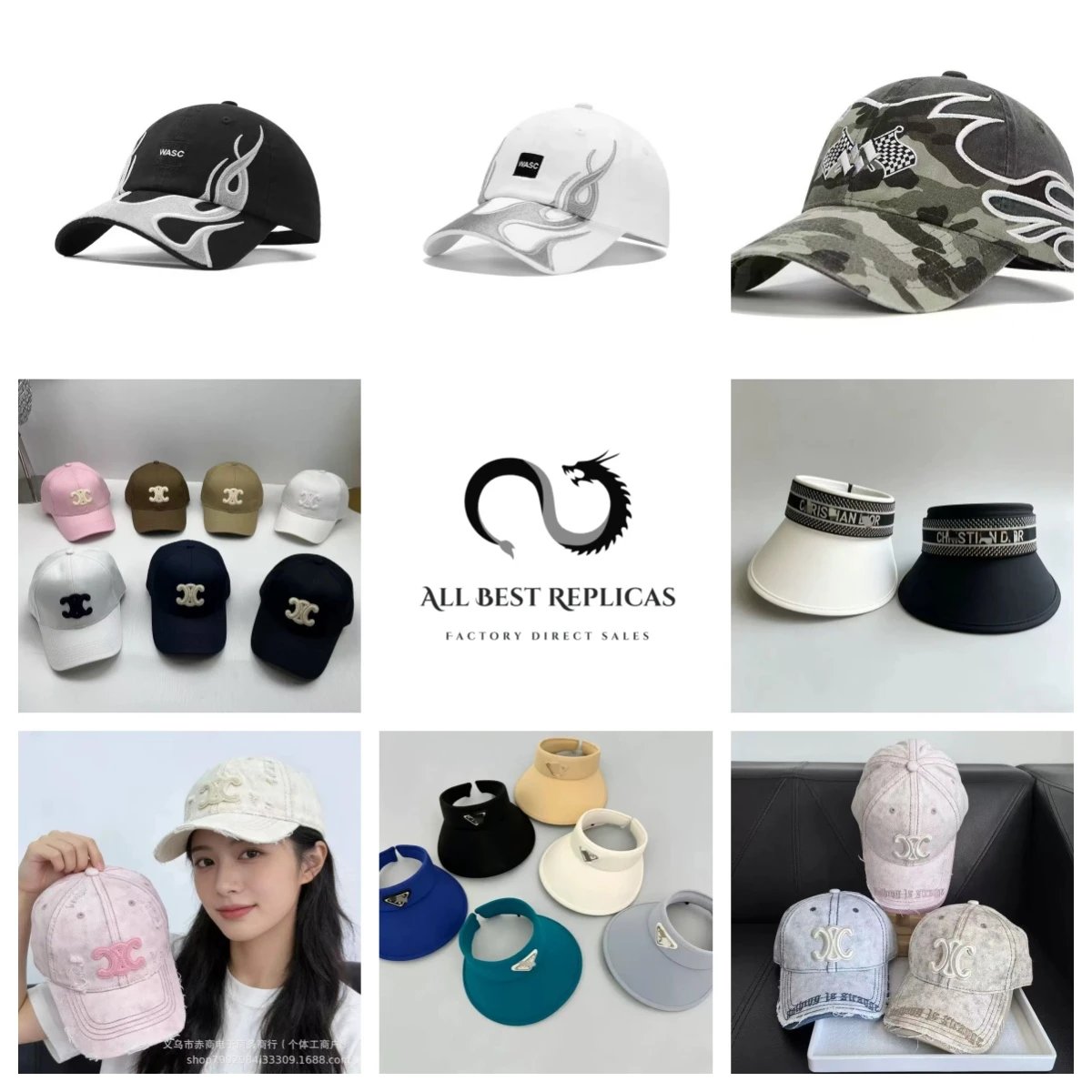 Hats for men and women, caps with pony logo embroidery, gray soft-top polo baseball caps