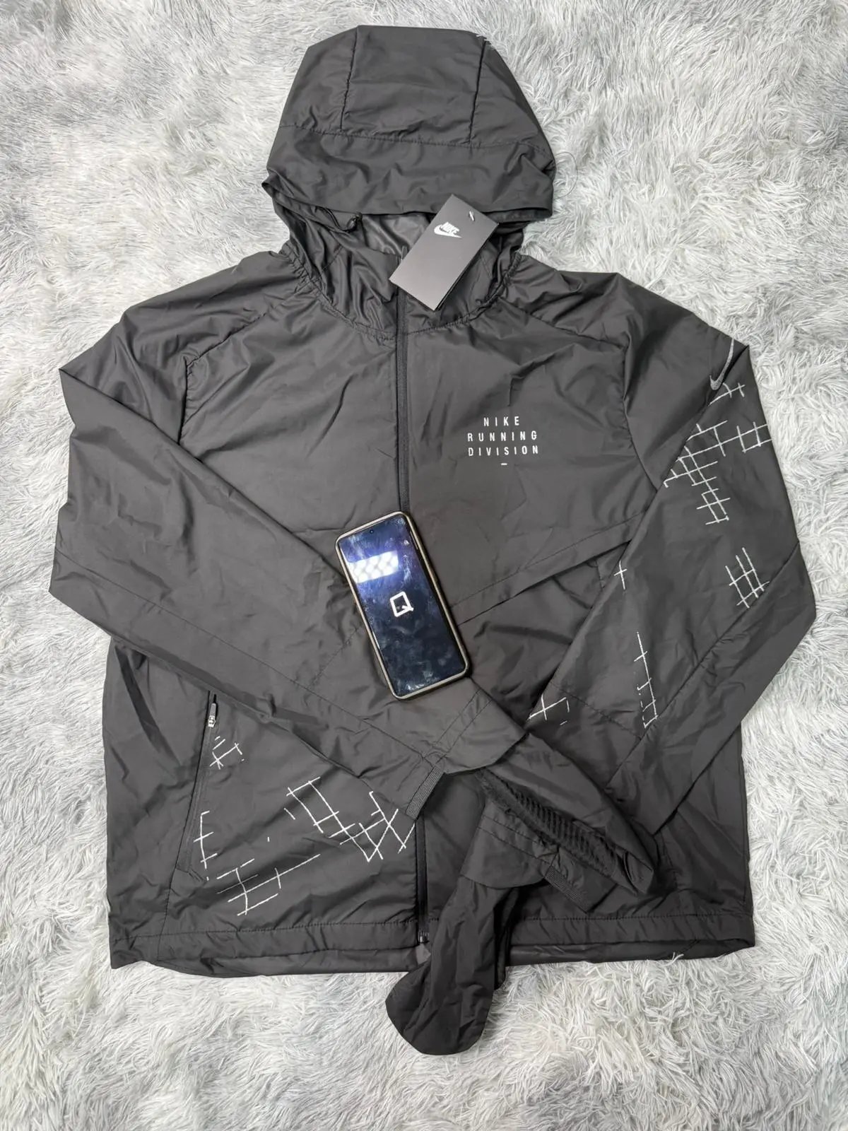 black jacket