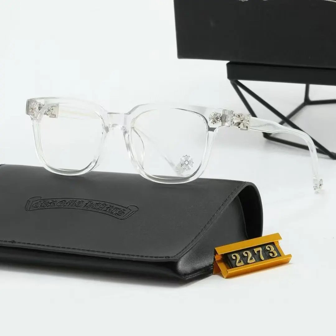 Chrome Hearts Eyewear Rectangular Blue-Light Glasses with Cross Motif Temples product image