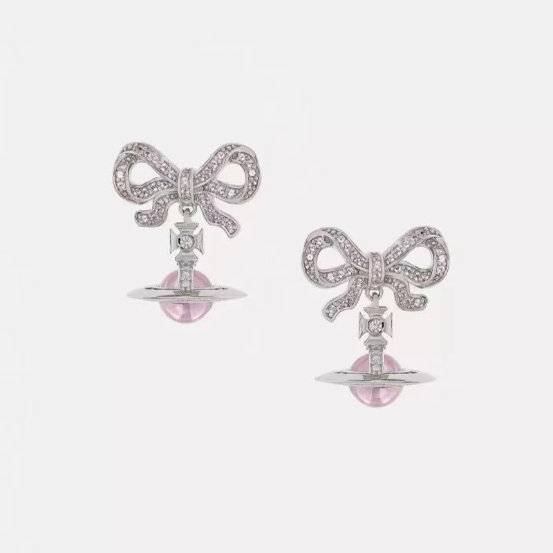 Vivienne Westwood Jewelry Crystal Orb Safety Pin Necklace — 11
