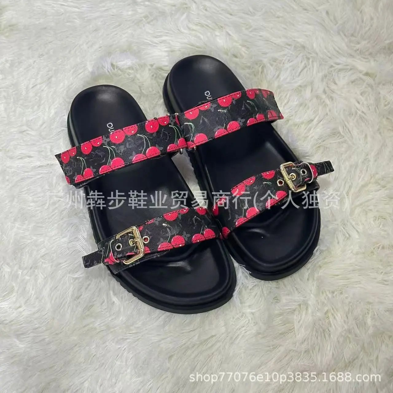 Dior Sandals Logo Strap Flat Slide — 19