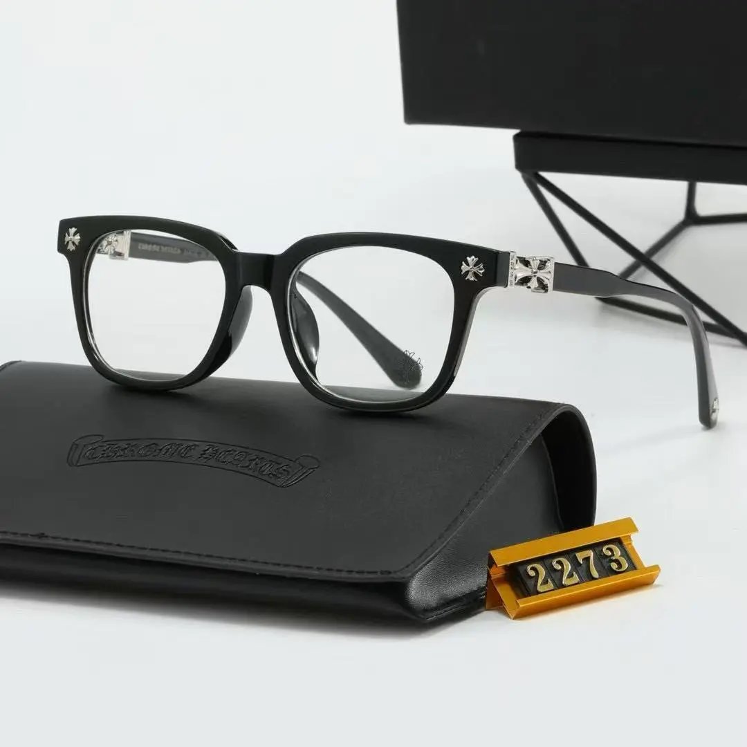 Chrome Hearts Eyewear Rectangular Blue-Light Glasses with Cross Motif Temples product image