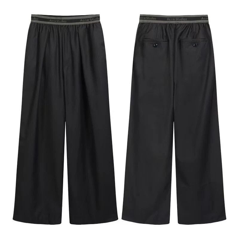 Acne Studios Jeans Wide-Leg Paint-Splatter — 4