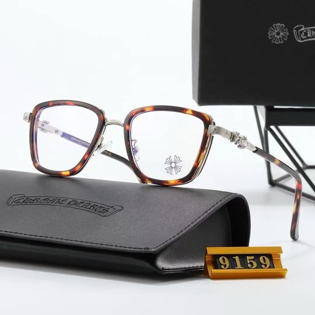 Chrome Hearts Eyewear Rectangular Blue-Light Glasses with Cross Motif Temples product image