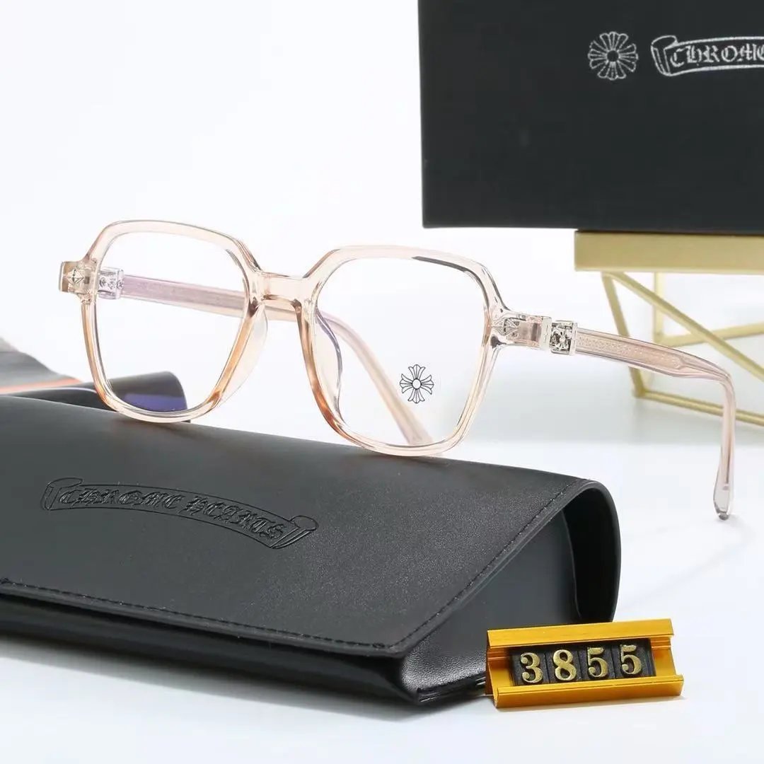 Chrome Hearts Eyewear Rectangular Blue-Light Glasses with Cross Motif Temples product image