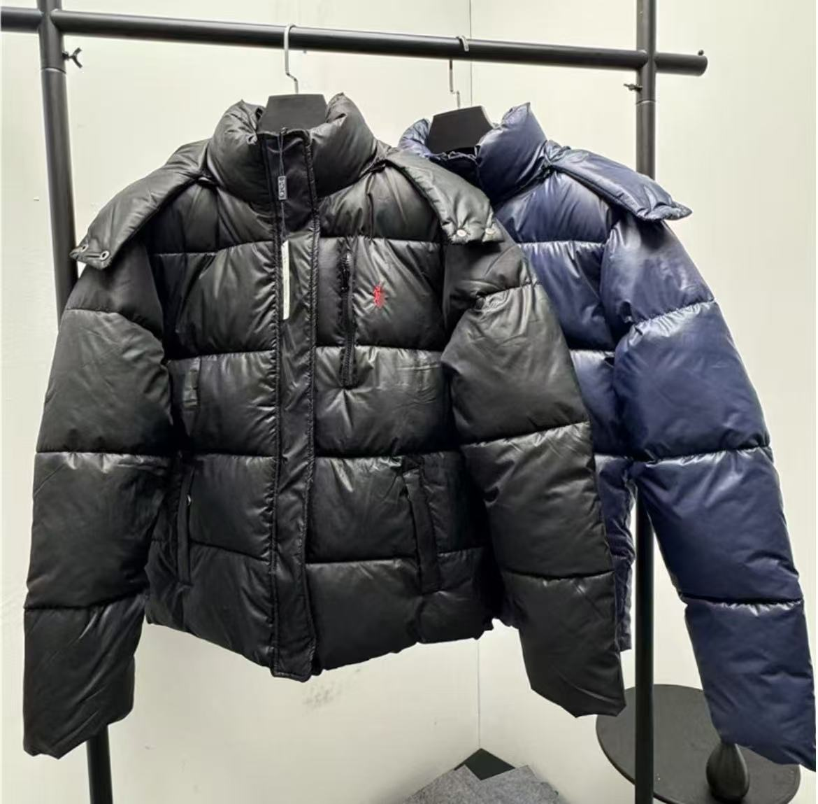 Detachable Hood Padded Winter Jacket