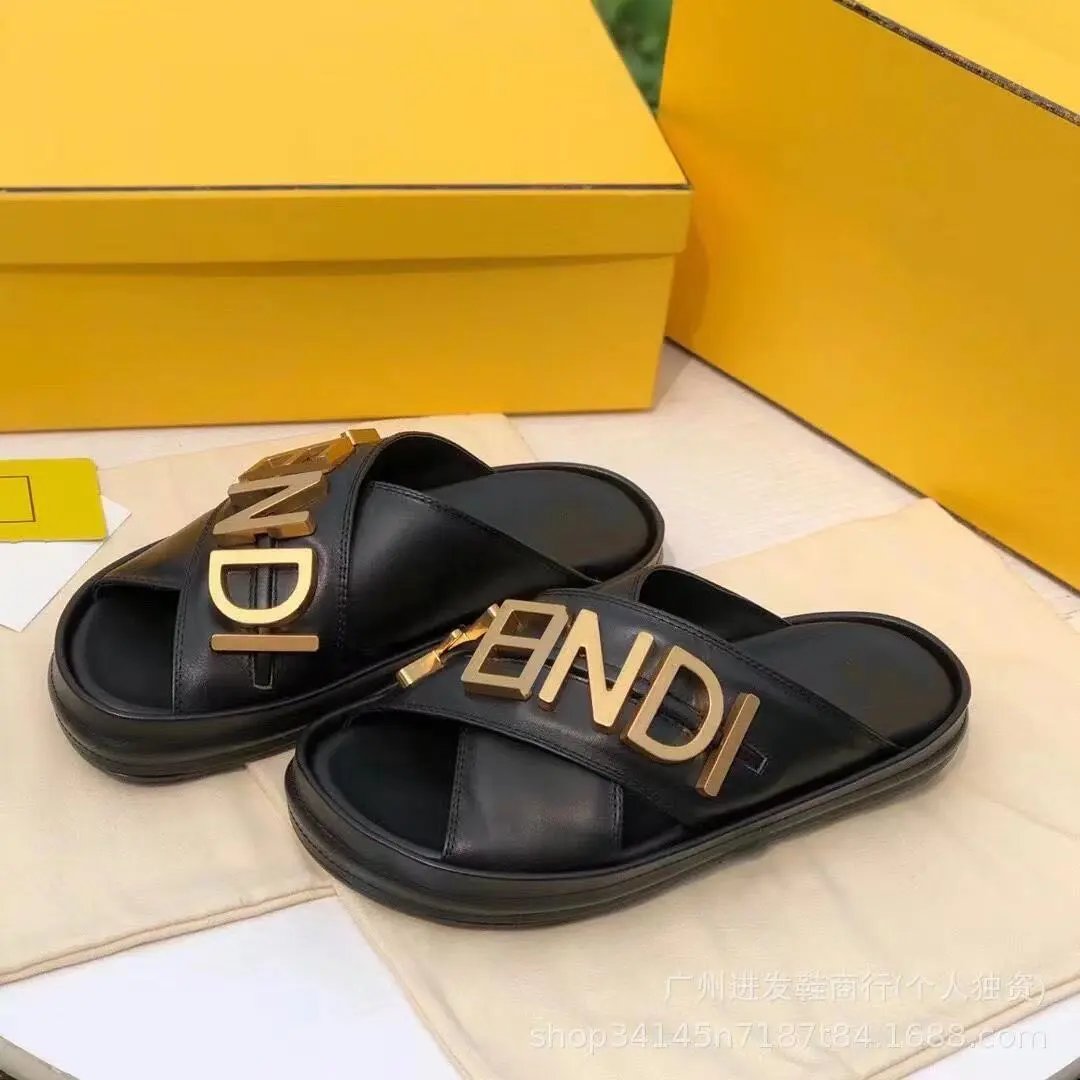 Loewe Slippers Anagram Woven Slide — 32