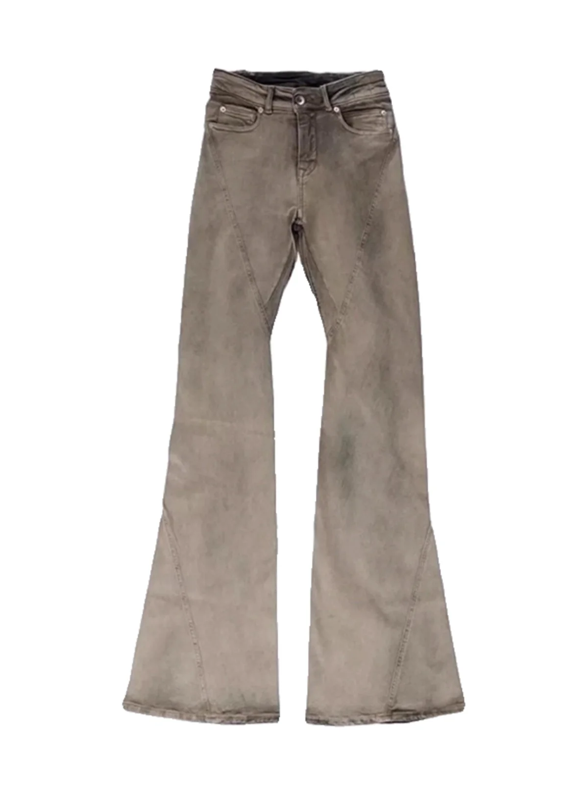 Rick Owens bolan banana cut jeans