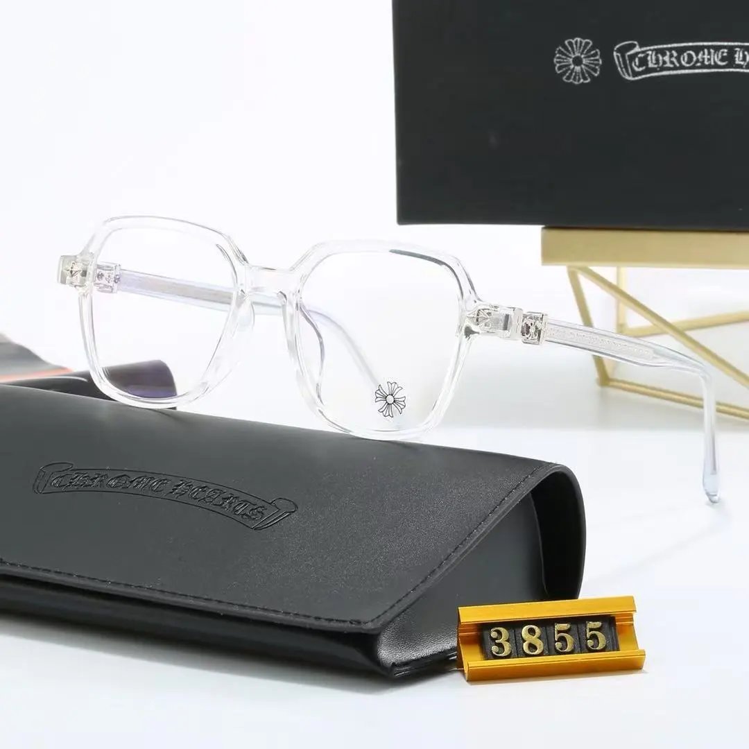 Chrome Hearts Eyewear Rectangular Blue-Light Glasses with Cross Motif Temples product image