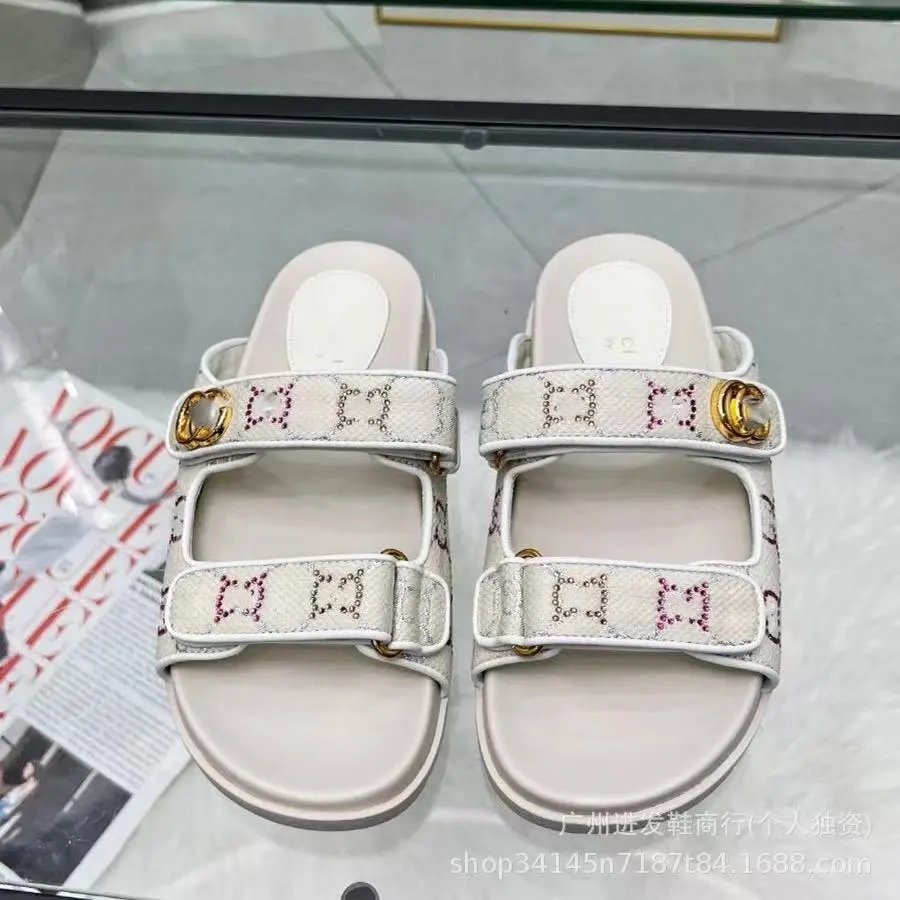 Loewe Slippers Anagram Woven Slide — 24