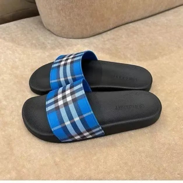 Unbranded Slippers Slide with patterned wide strap — 30