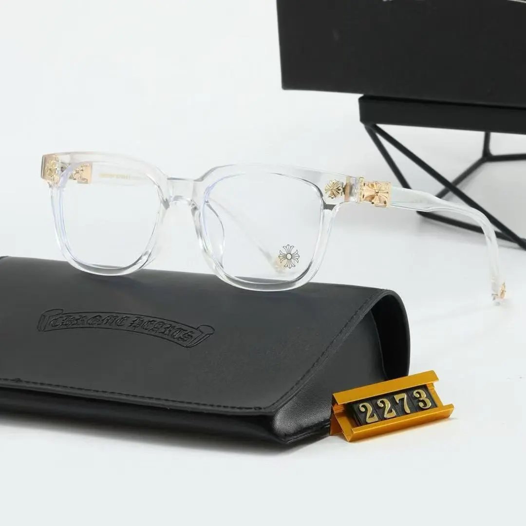 Chrome Hearts Eyewear Rectangular Blue-Light Glasses with Cross Motif Temples product image