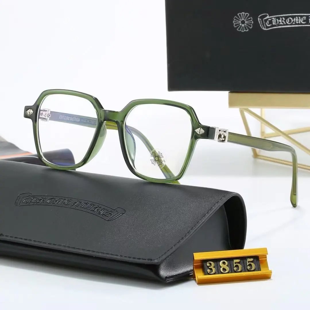Chrome Hearts Eyewear Rectangular Blue-Light Glasses with Cross Motif Temples product image