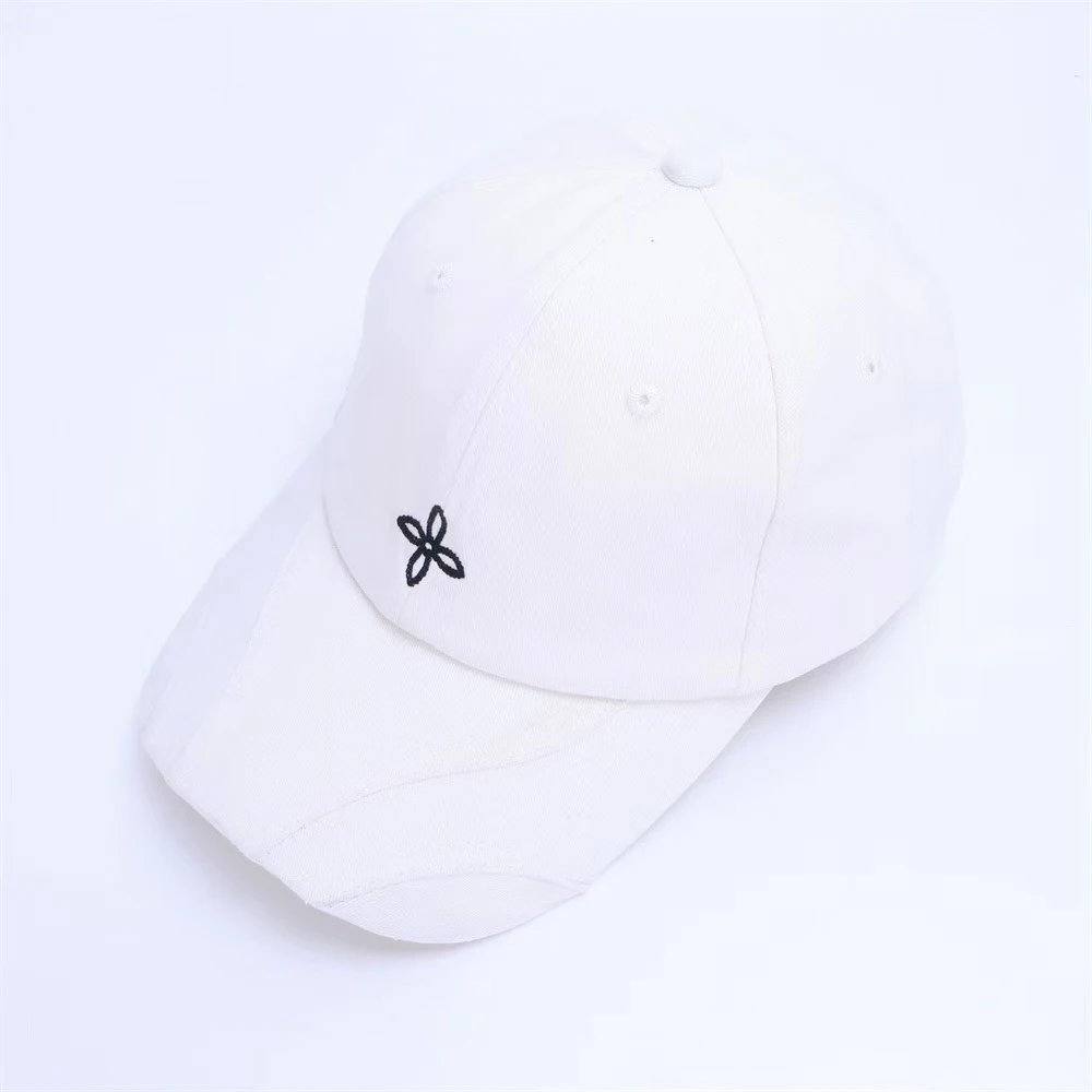 Diesel Hats Distressed Denim Baseball Cap with Embroidered Logo — 10