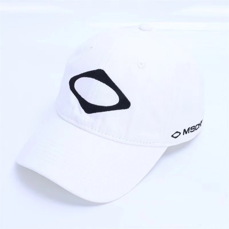 Diesel Hats Distressed Denim Baseball Cap with Embroidered Logo — 33