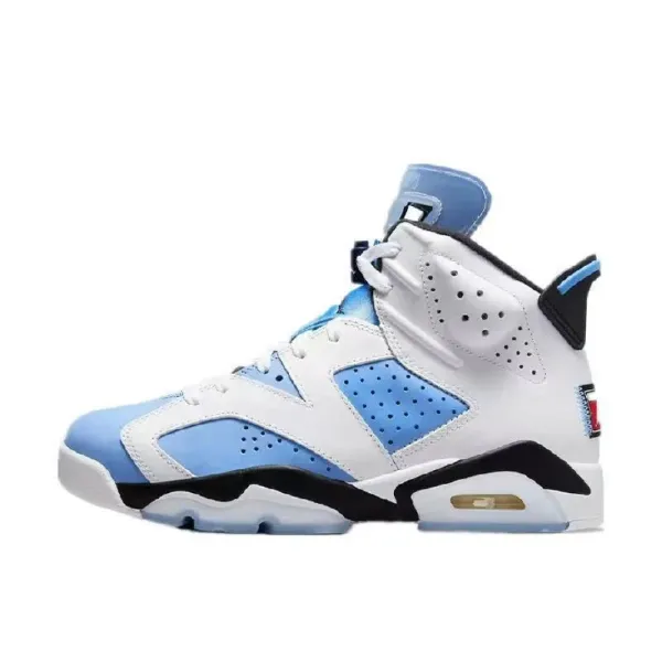Air Jordan 6 Retro University Blue Sneakers - 1