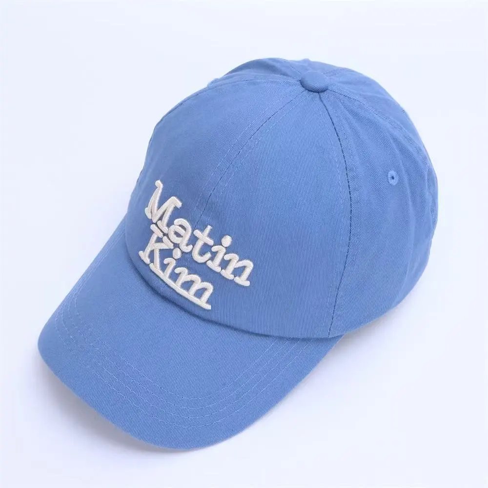 Diesel Hats Distressed Denim Baseball Cap with Embroidered Logo — 17