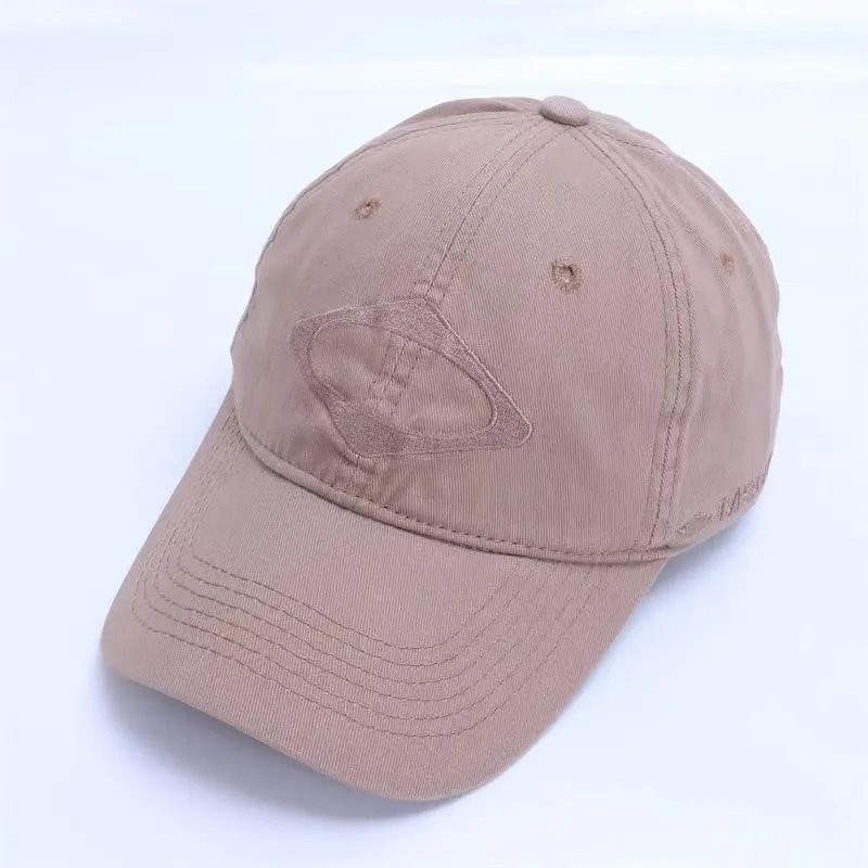 Diesel Hats Distressed Denim Baseball Cap with Embroidered Logo — 31
