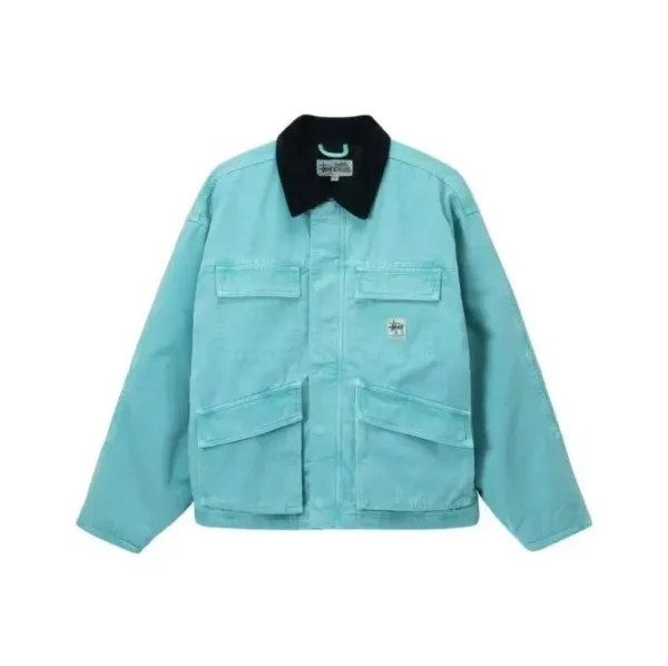 Stüssy Patchwork Varsity Jacket Black - 6