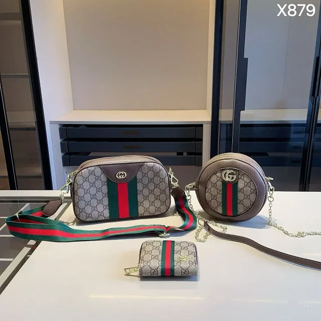 Goyard Travel Bags Goyardine Monogram Zip Cosmetic Pouch with Wrist Strap product detail image 6
