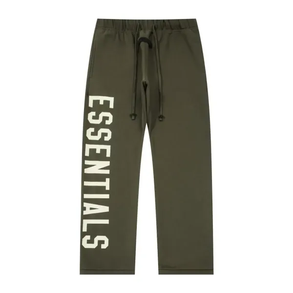 Essentials Black Logo Sweatpants - 6