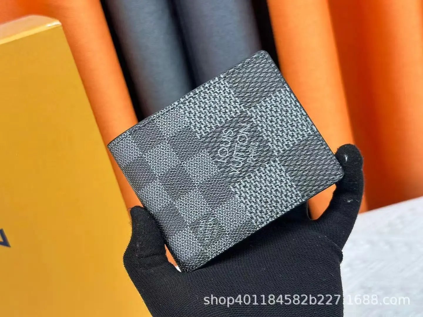 Prada Wallets & Card Holders Saffiano-textured holder with triangular logo plaque — 22