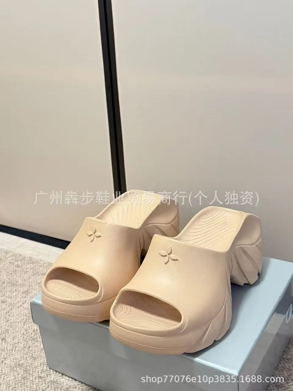 Dior Sandals Logo Strap Flat Slide — 37