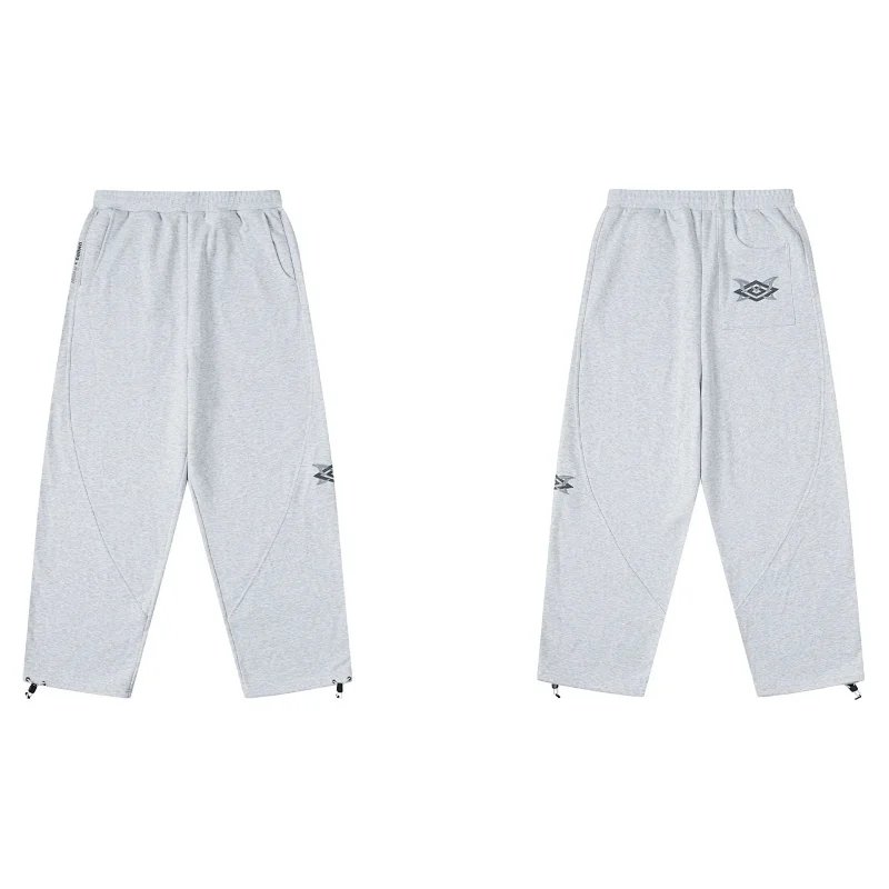 mertra联名重磅美式街头嘻哈刺绣拼接连帽卫衣潮休闲运动套装卫裤