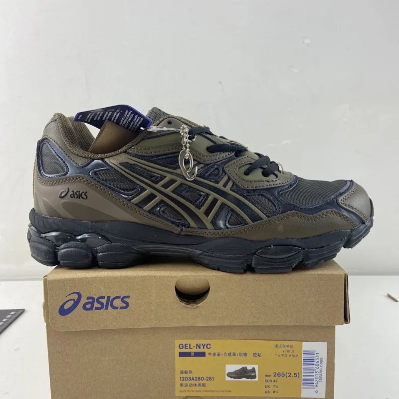 [GX2.0 Version] LINK1 Retro Casual Sports Jogging Shoes GEL-NYC Series Collection
