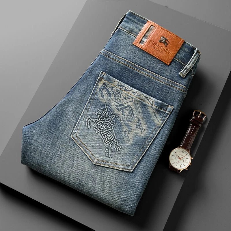 Prada Re-Nylon Jeans Blue Denim - 12