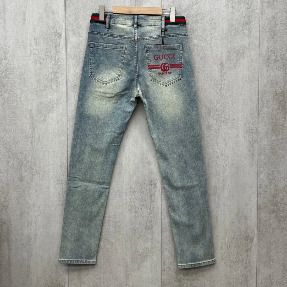 Prada Re-Nylon Jeans Blue Denim - 6