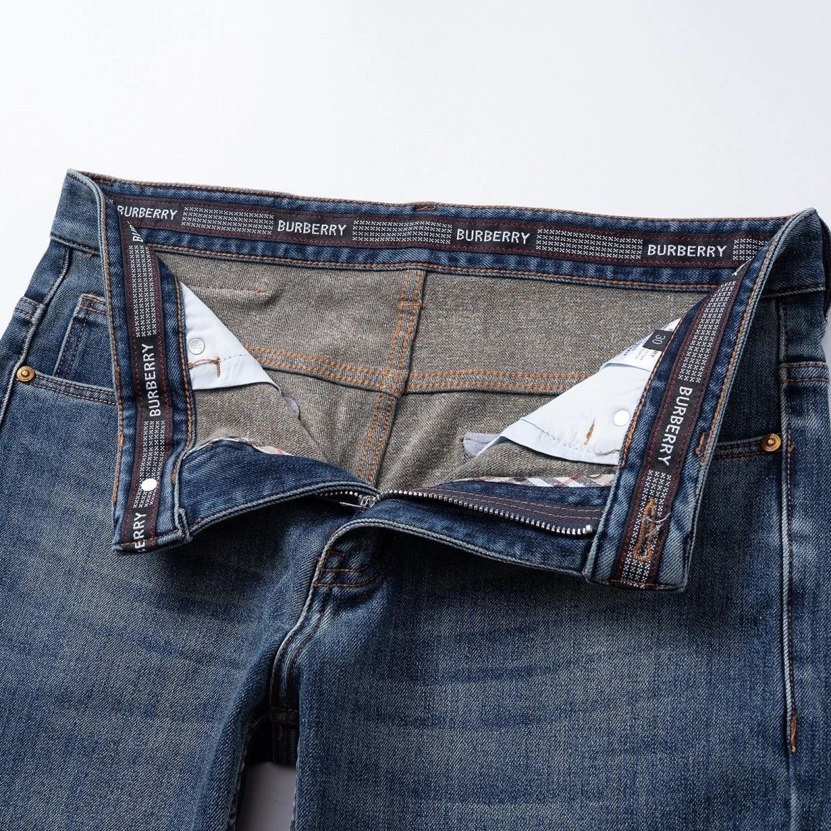 Prada Re-Nylon Jeans Blue Denim - 15