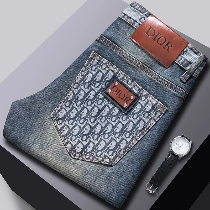 Prada Re-Nylon Jeans Blue Denim - 13