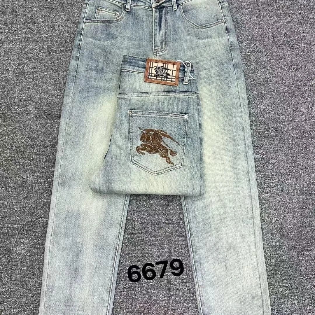 Prada Re-Nylon Jeans Blue Denim - 4