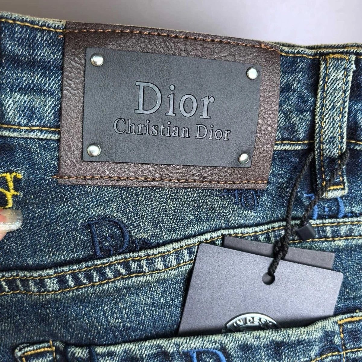 Prada Re-Nylon Jeans Blue Denim - 14