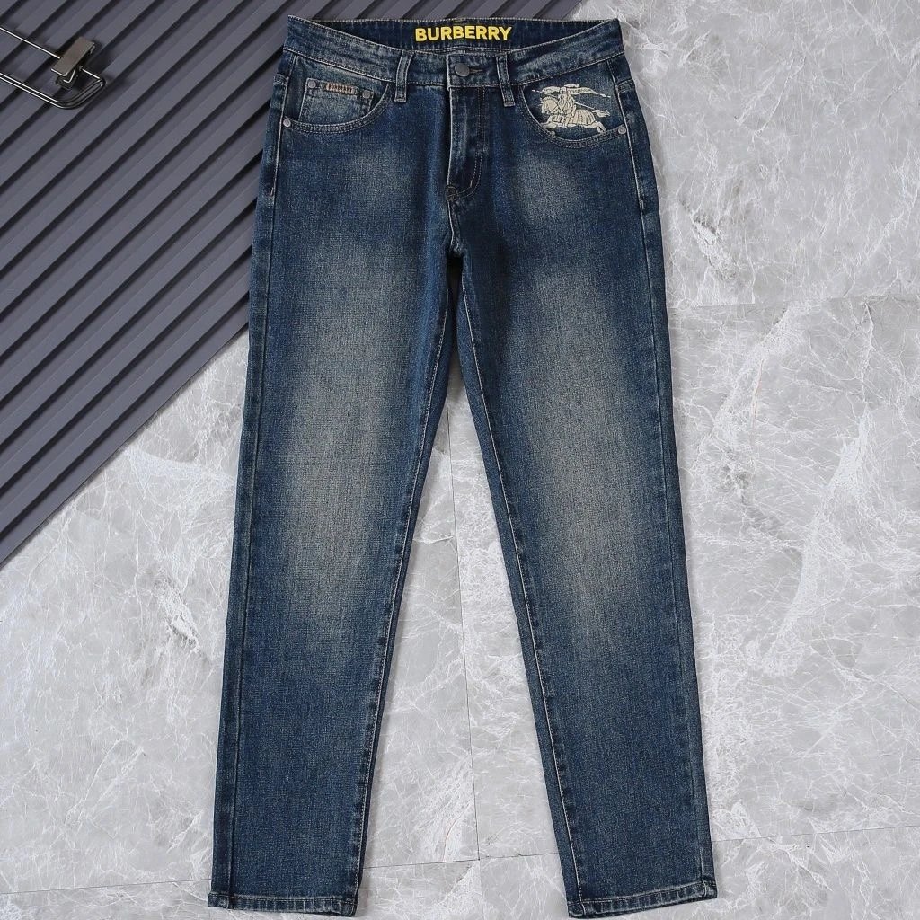 Prada Re-Nylon Jeans Blue Denim - 8