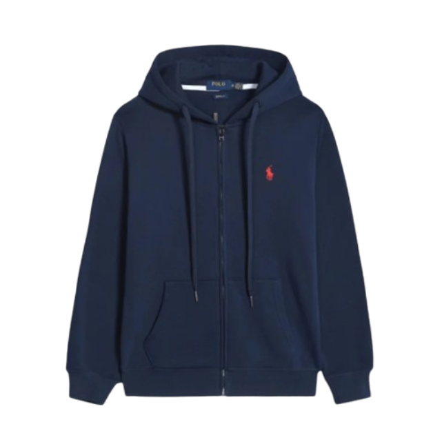 Spring and Autumn style hooded zipper pure cotton plus size youth hoodie and sweatpants