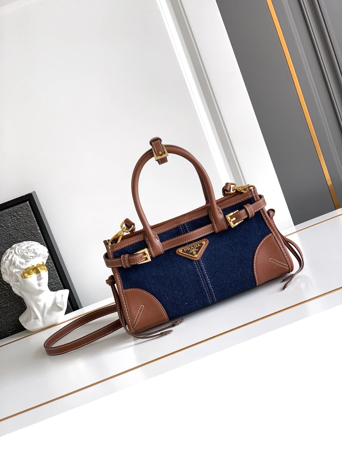 [TOP] Nuova Borsa Denim Bonnie Mini 1BA486